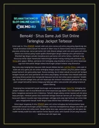 BEMO4D DAFTAR macau part 3 jam 19:00