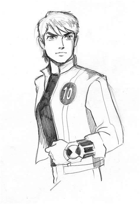 Ben 10 Drawing Book