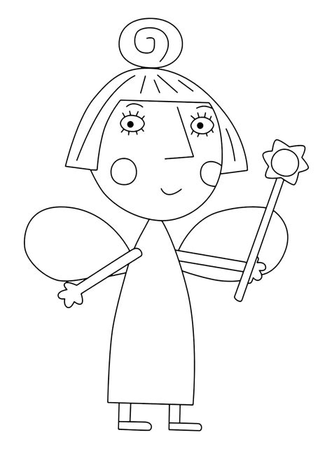 Ben And Holly Coloring Pages Pdf