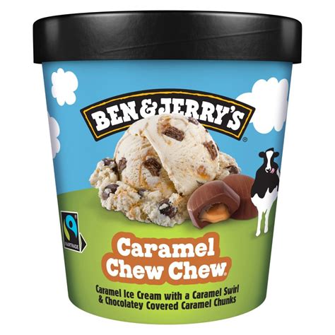 ben and jerrys caramel chew chew