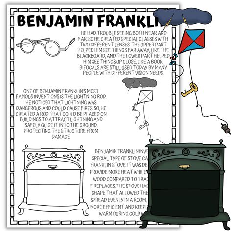 ben franklin inventions for kids