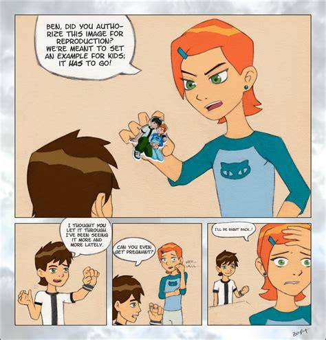 ben ten nude comics