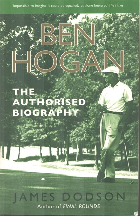 Read Online Ben Hogan The Authorised Biography 