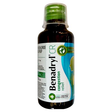 Benadryl Cr Syrup