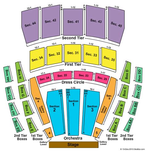 Benaroya Hall Seattle Seating Chart