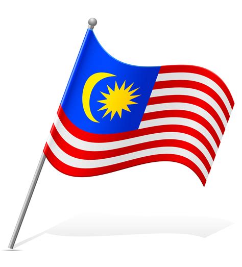 bendera malaysia vector for