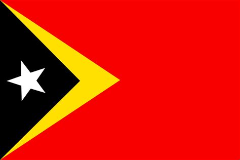 Bendera Timor Leste   Bendera Timor Leste Jimat Duit - Bendera Timor Leste