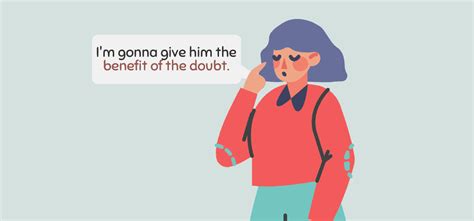Benefit Of The Doubt