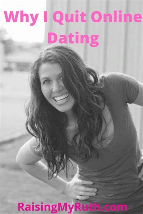 benefits of quitting online dating