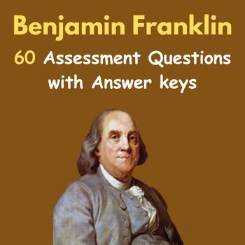 benjamin franklin autobiography quiz questions answers