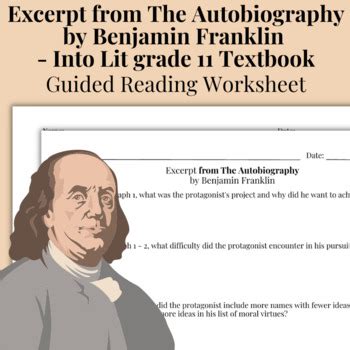 benjamin franklin autobiography quizzes