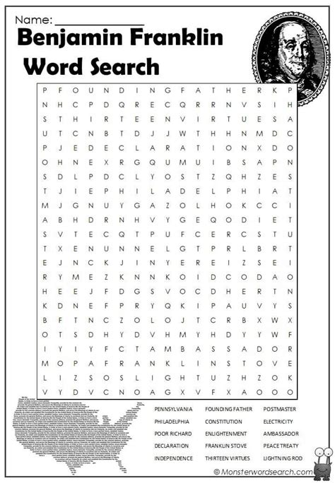 Benjamin Franklin Theme Worksheets And Word Games Softschools Benjamin Franklin Worksheet Grade 10 - Benjamin Franklin Worksheet Grade 10