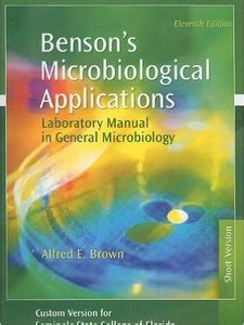 Download Benson Microbiological Applications 11Th Edition Answers 