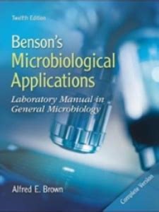 Full Download Benson Microbiological Applications 12Th Edition Answers 