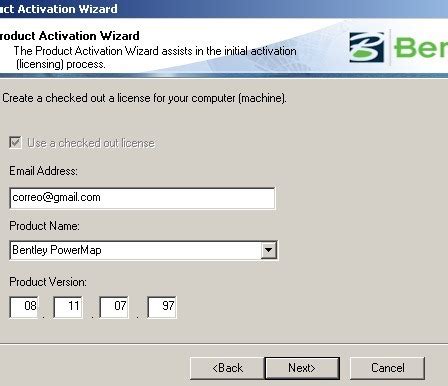 bentley microstation v8i activation key