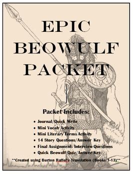 Beowulf Translated By Burton Raffel Vocabulary Warm Up Beowulf Vocabulary Worksheet Answers - Beowulf Vocabulary Worksheet Answers
