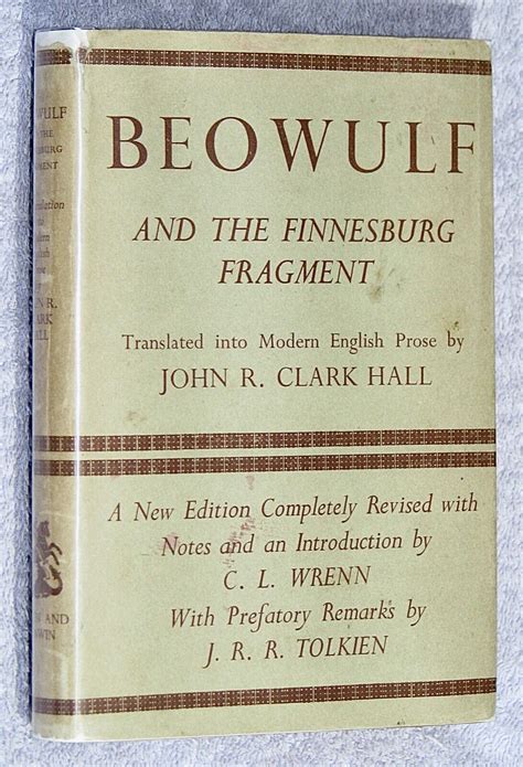 Download Beowulf With The Finnesburg Fragment Edited By C L Wrenn Fully Revised By W F Bolton 