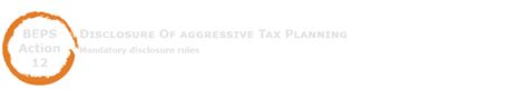 Read Beps Action 12 Mandatory Disclosure Rules 