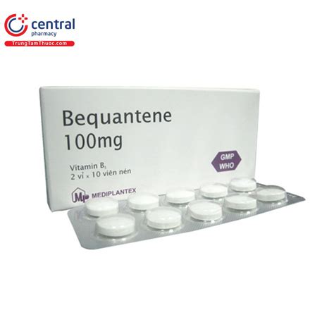 bequantene 100mg | Thuc Bequantene 100mg Mediplantex tr rng tc