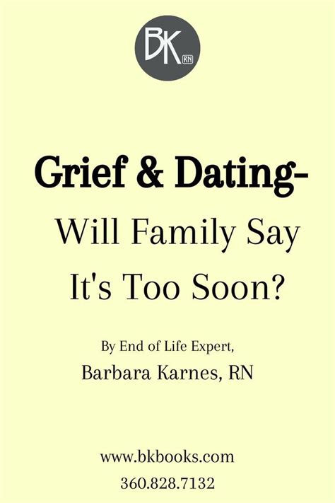 bereavement dating