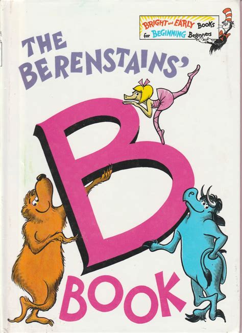 Read Online Berenstains B Book By Stan Berenstain 