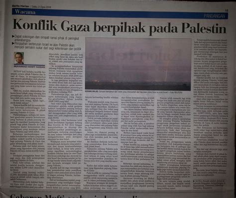 berita tentang gaza palestina