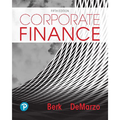 Full Download Berk Demarzo Corporate Finance Solutions Chapter14 File Type Pdf 