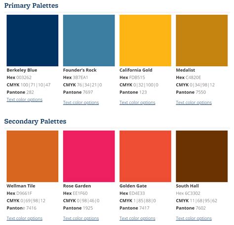 berkeley colors