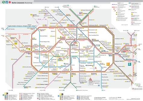Berlin U Bahn Map