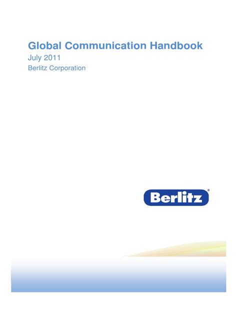 berlitz global communication handbook v1 1