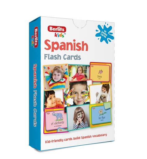 berlitz language spanish flash cards