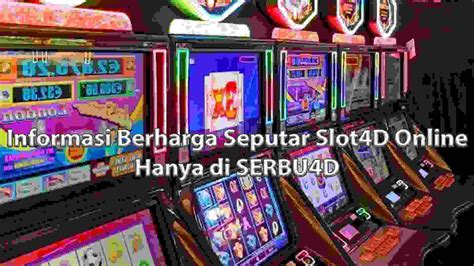 Bermain Serbu4d Slot Online Terbaru Situs Bianghoki 2023 Bagi Bettor Pemula Di Judi Terpercaya Daftar