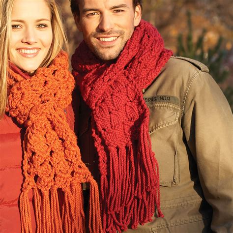 bernat softee chunky scarf knitting pattern
