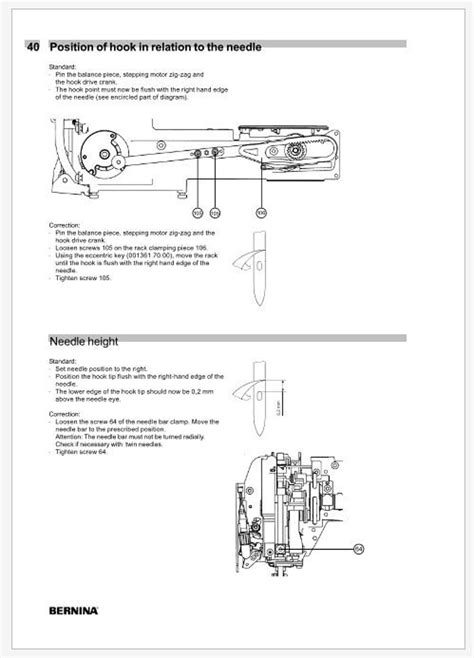 Bernina Repair Guide