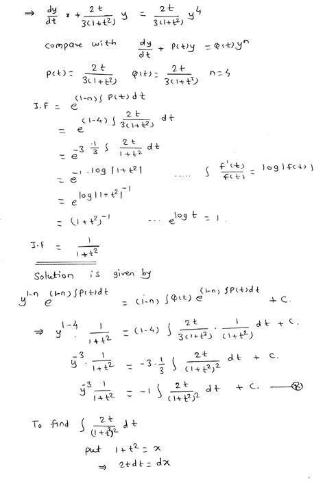 bernoulli differential equation solved problems pdf