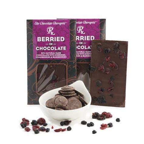 berried in chocolate