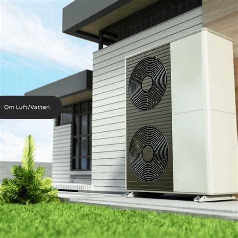 besparing luft vatten värmepump