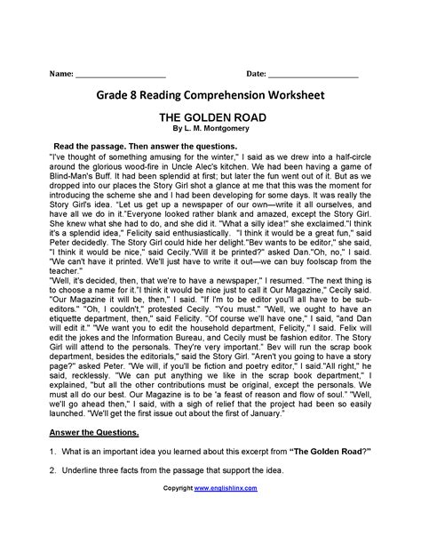 Best 8th Grade Reading Comprehension And Writing Skills 8th Grade Reading Comprehension - 8th Grade Reading Comprehension