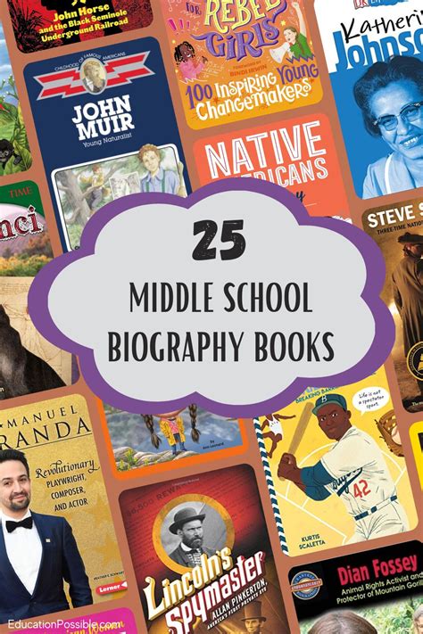 Best Biography For Middle School Readers 6 Books 6th Grade Biography - 6th Grade Biography