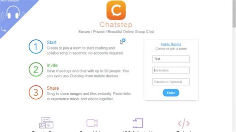best chatstep rooms online
