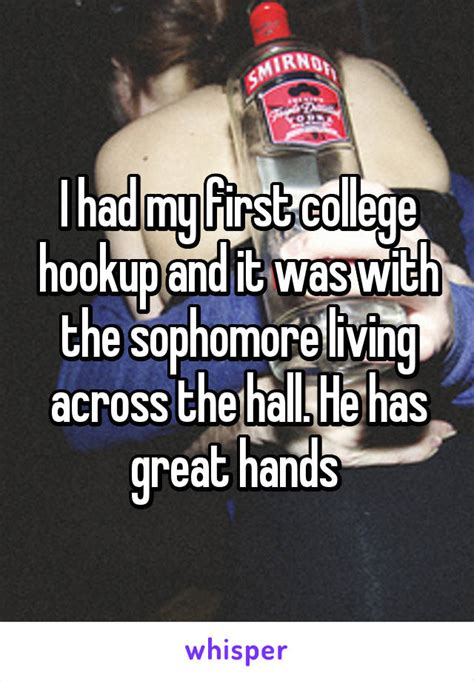 best college hookup stories