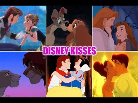 best disney animated kisses youtube