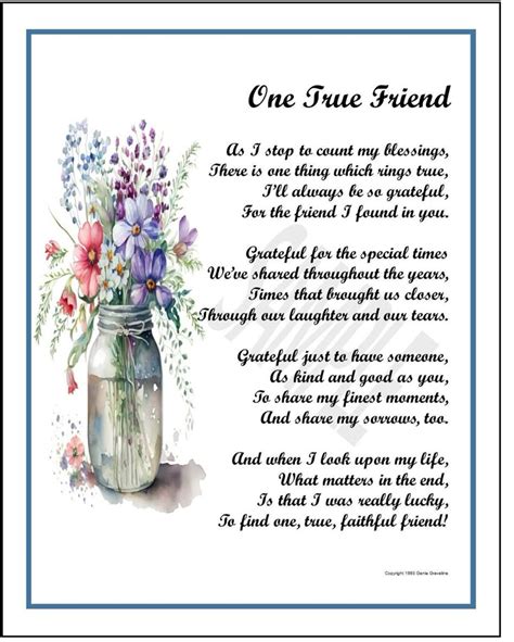 Best Friend Poems