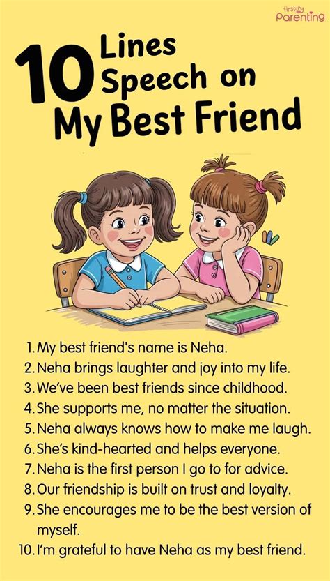 Best Friend Speech