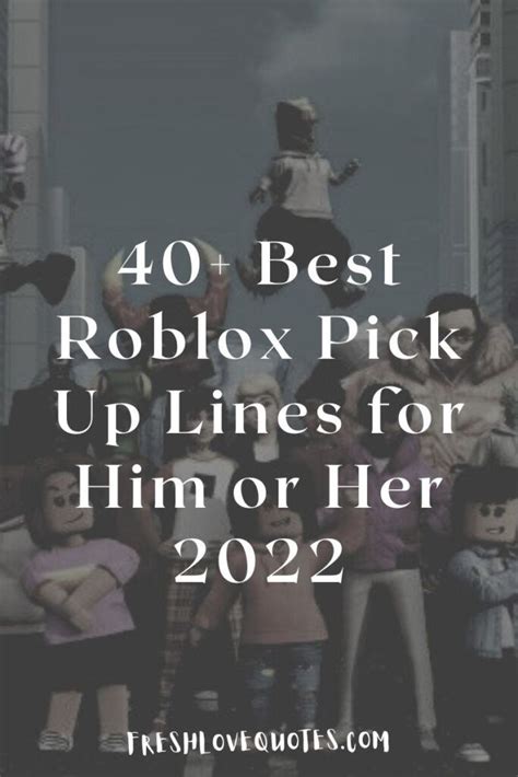 best hinge pick up lines roblox