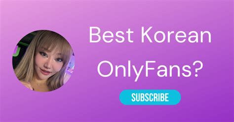 best korean creator profile