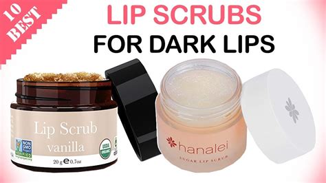 best lip scrub for dark lips