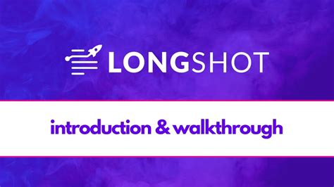 Best Longshot Walkthrough