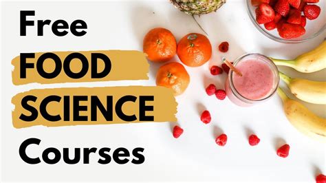 Best Online Food Science Courses And Programs Edx Food Science Education - Food Science Education