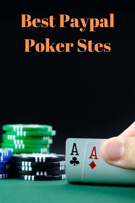 best online poker paypal